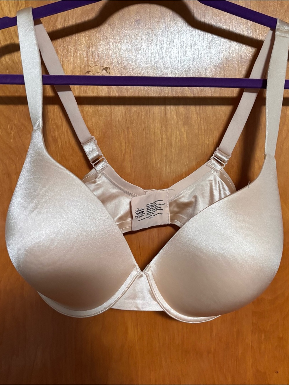 Soma Enhancing Shape Full Coverage Bra Size 38DDD